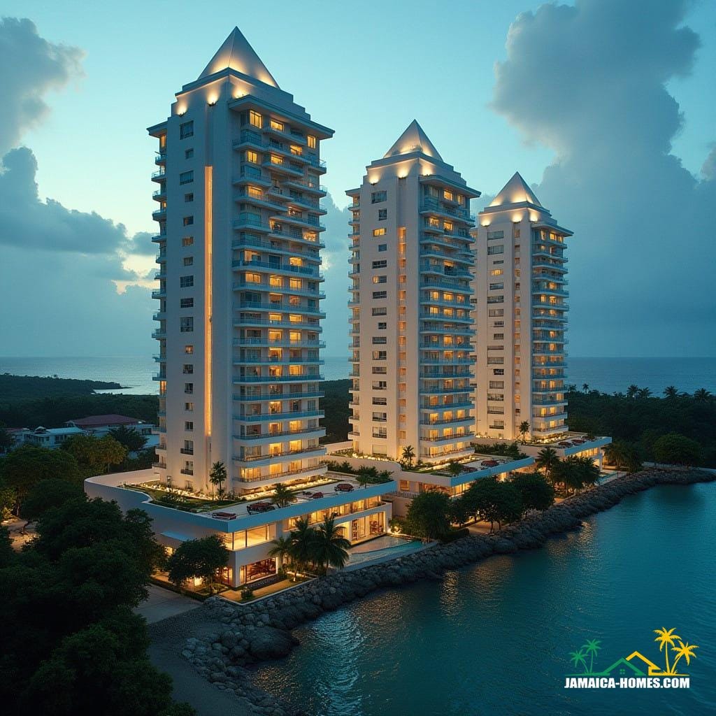 Luxury real estate scheme in jamaica caribbean
