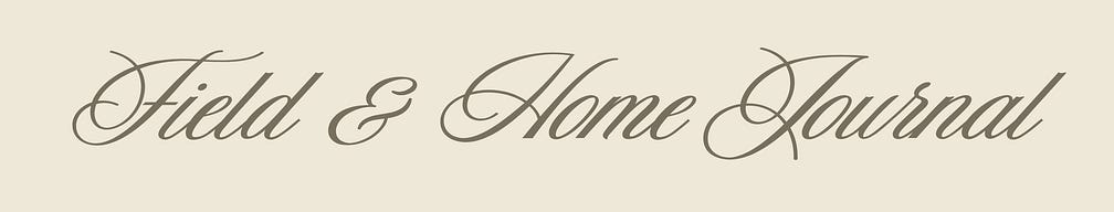 Field & Home Journal
