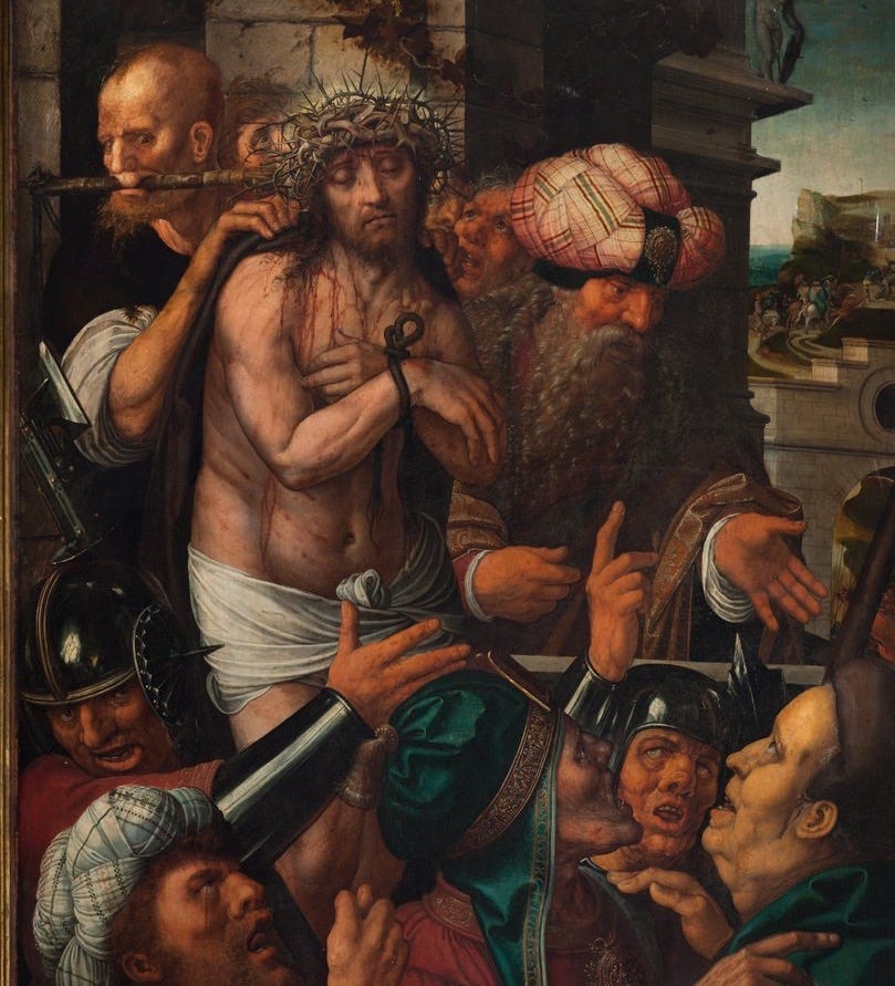 Ecce Homo by Quentin Massys or Matsys