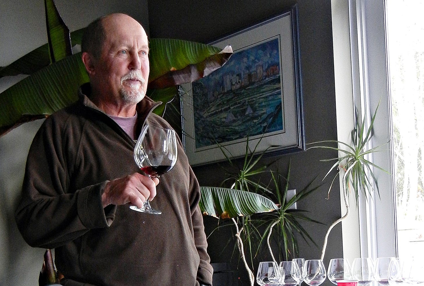 Andy Johnston At Averill Creek Pinot Noir Vertical Tasting