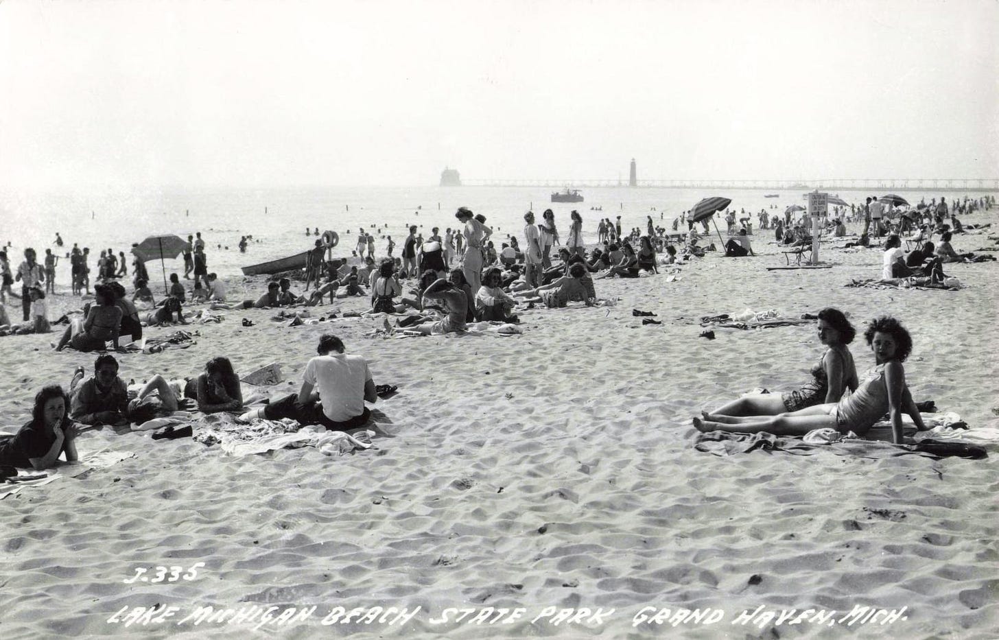 State Park Beach at Grand Haven
