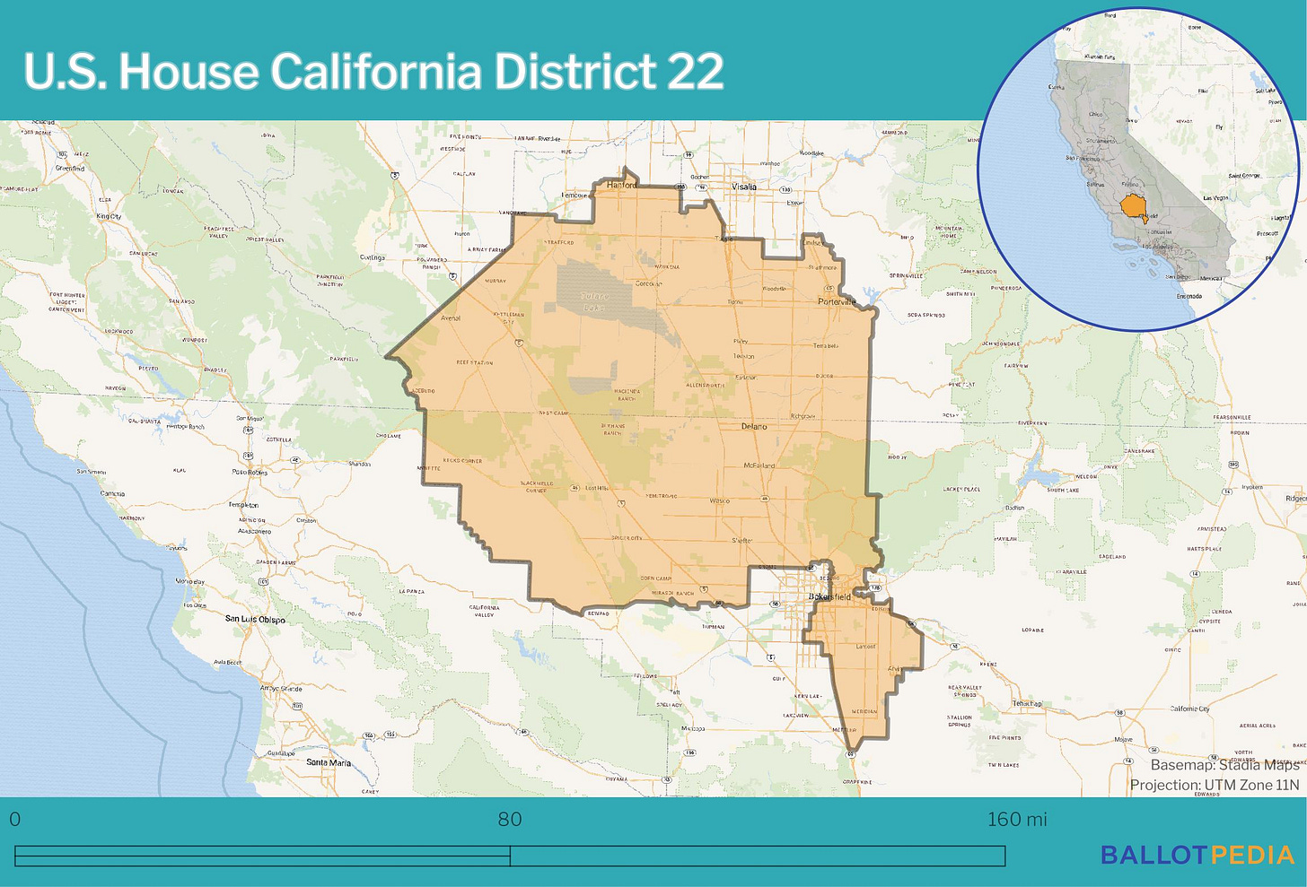 California's 22nd Congressional District election, 2024 - Ballotpedia