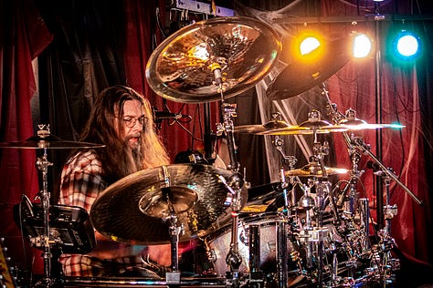 Black River laying down the rock