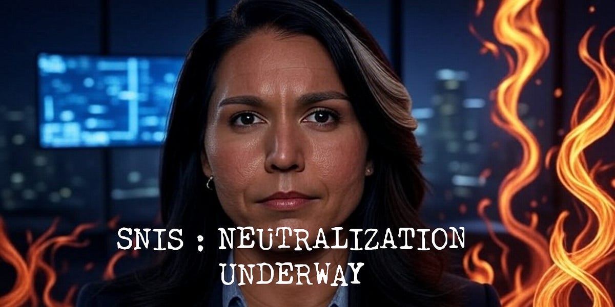 She Fired the Firewall: Tulsi Gabbard&rsquo;s War on the Shadow Chain of Command