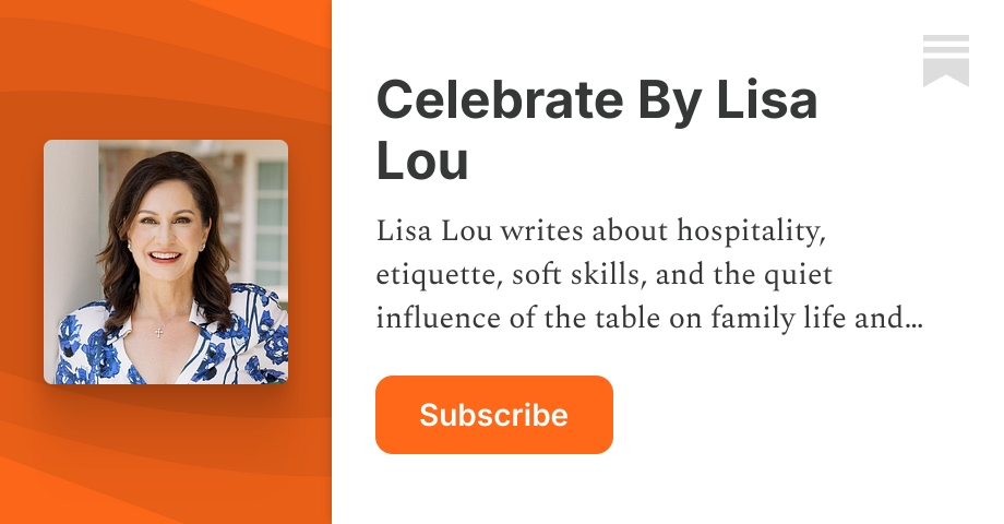 Celebrate By Lisa Lou | Substack