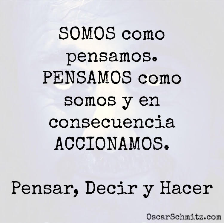 Somos como pensamos