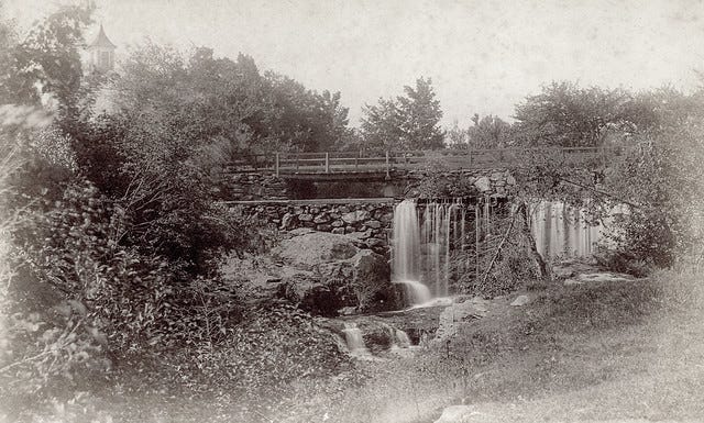 Gibson Residents and Smithville waterfall