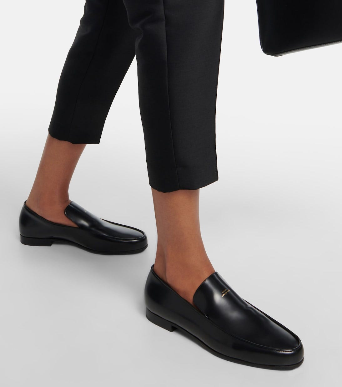 The Oval leather loafers | Toteme