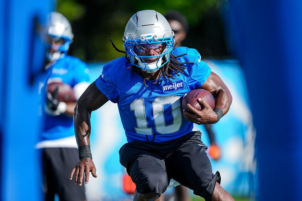 Lions Quick Hitters: Injury updates on Pacheco, Harper, Branch and Joseph