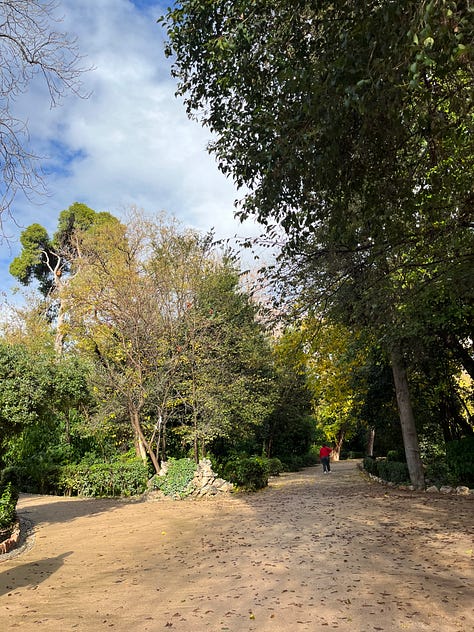 Walks at Athens National Garden