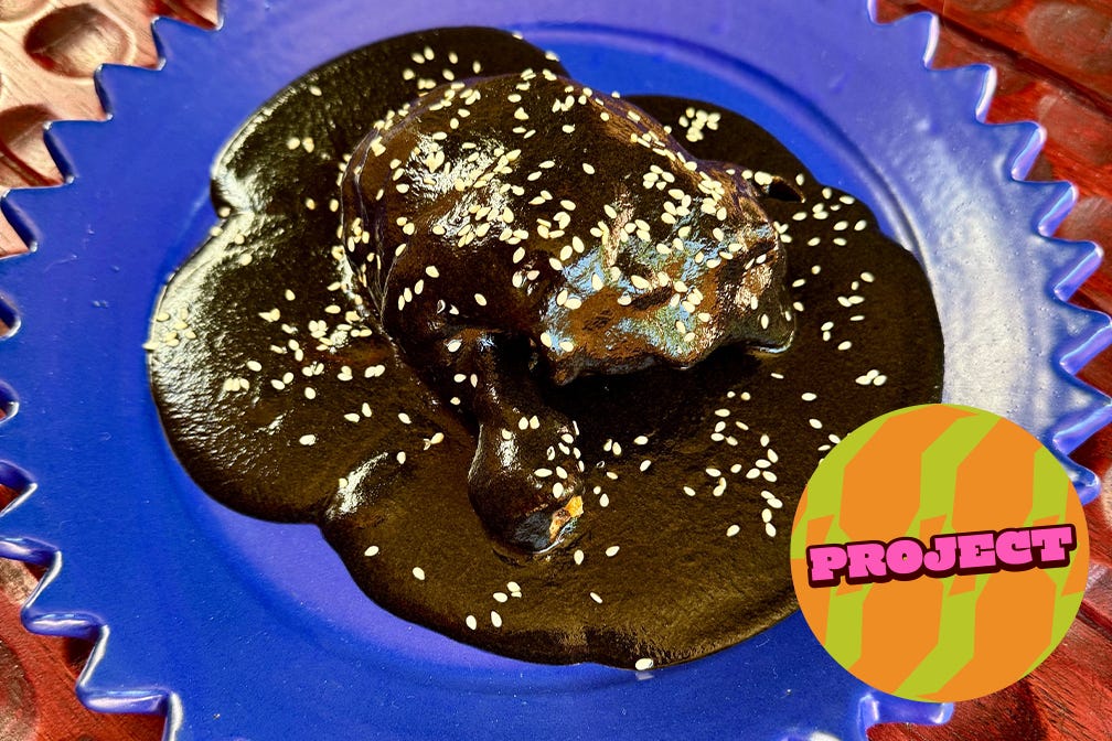 Mole Negro (Oaxacan Black Mole) Recipe - by Rick Martinez