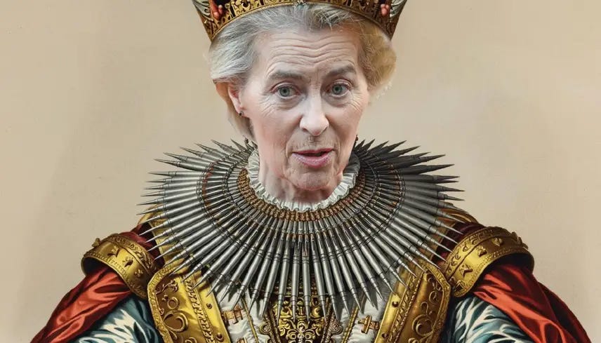 "Empress" of Europe Ursula I agrees to buy huge amounts of weapons from the US to fight against Russia "Empress" of Europe Ursula I agrees to buy huge amounts of weapons from the US to fight against Russia