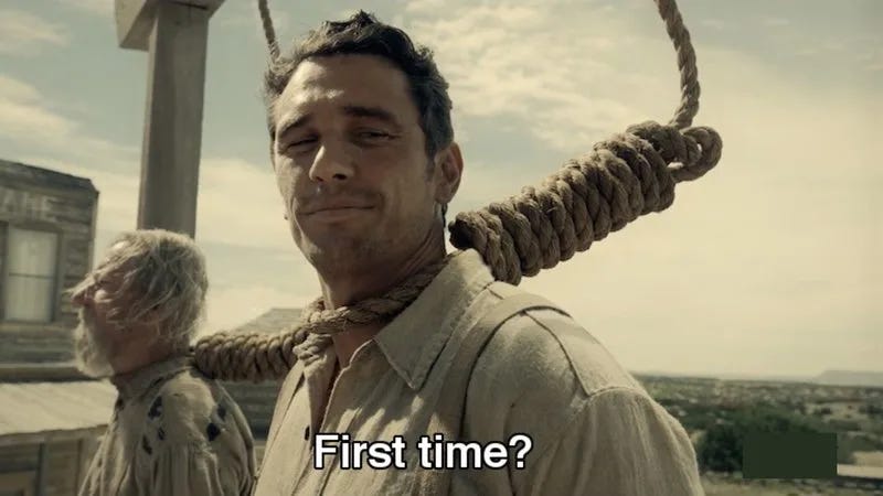 What's The James Franco 'First Time?' Meme About And Where Does It Come  From? The Origin Of The Viral Image Macro Explained