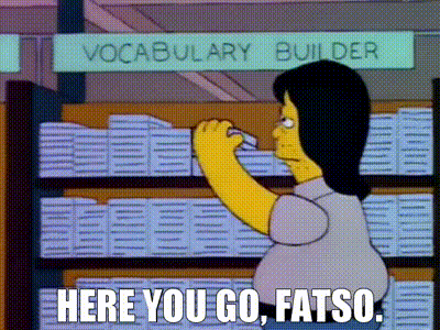 Image of Here you go, fatso.