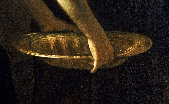 Caravaggio’s The Beheading of Saint John the Baptist, The Golden Basin Caravaggio’s The Beheading of Saint John the Baptist, The Golden Basin