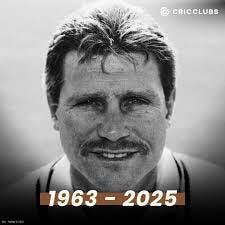 Hampshire cricketer Robin Smith ...