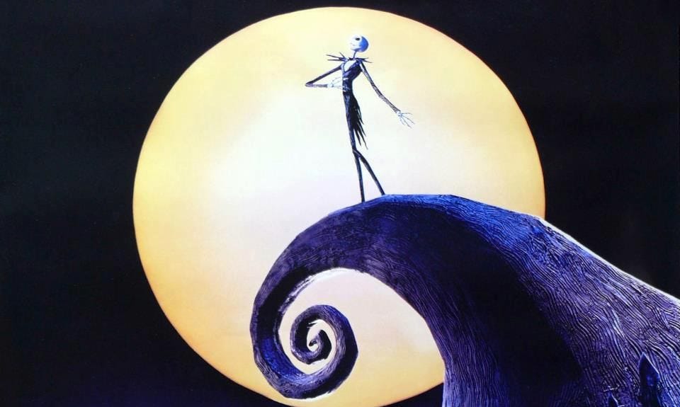 jack-skellington in front of moon | Nightmare before christmas, Jack  skellington, Nightmare