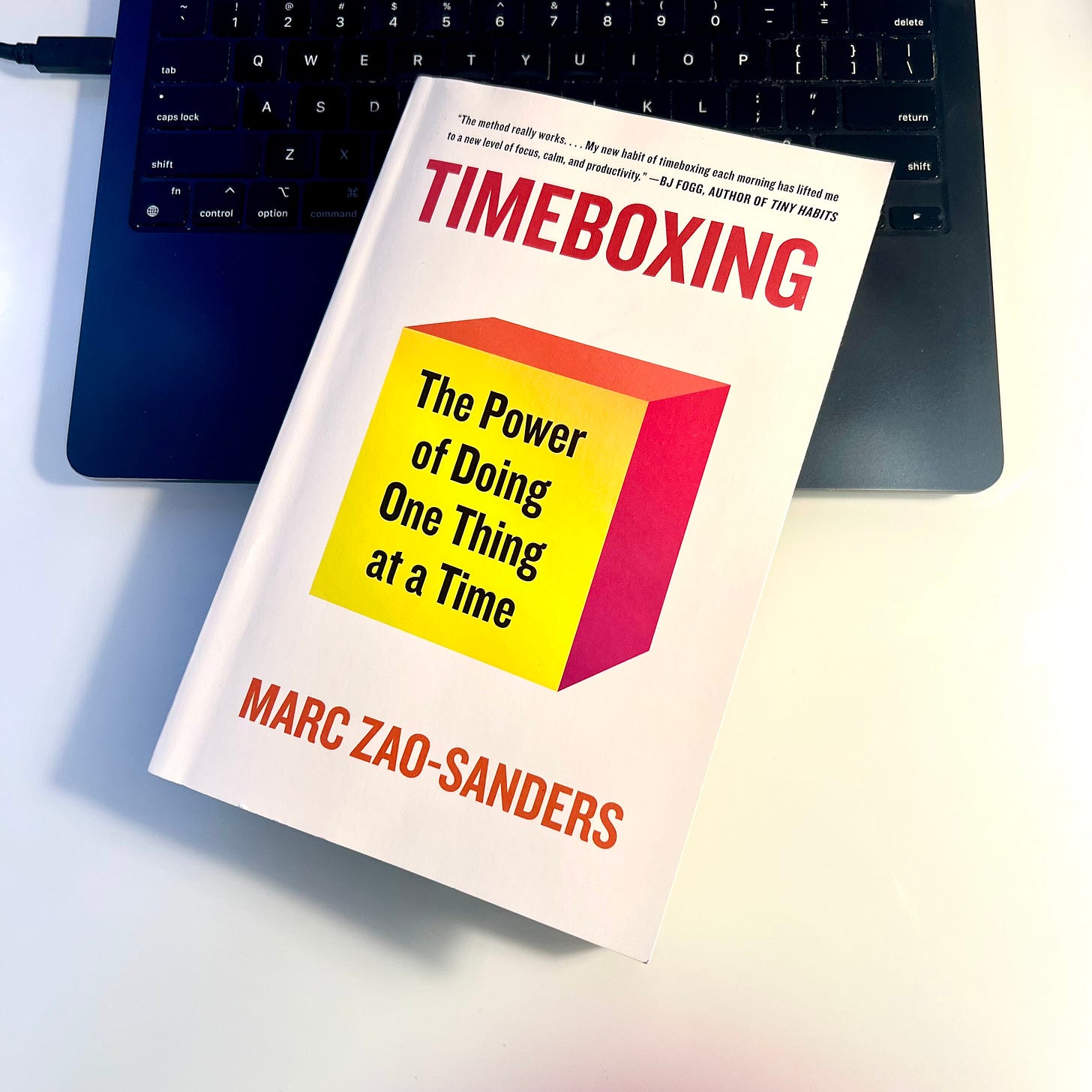Marc Zao-Sanders's book, Timeboxing. Marc Zao-Sanders's book, Timeboxing.