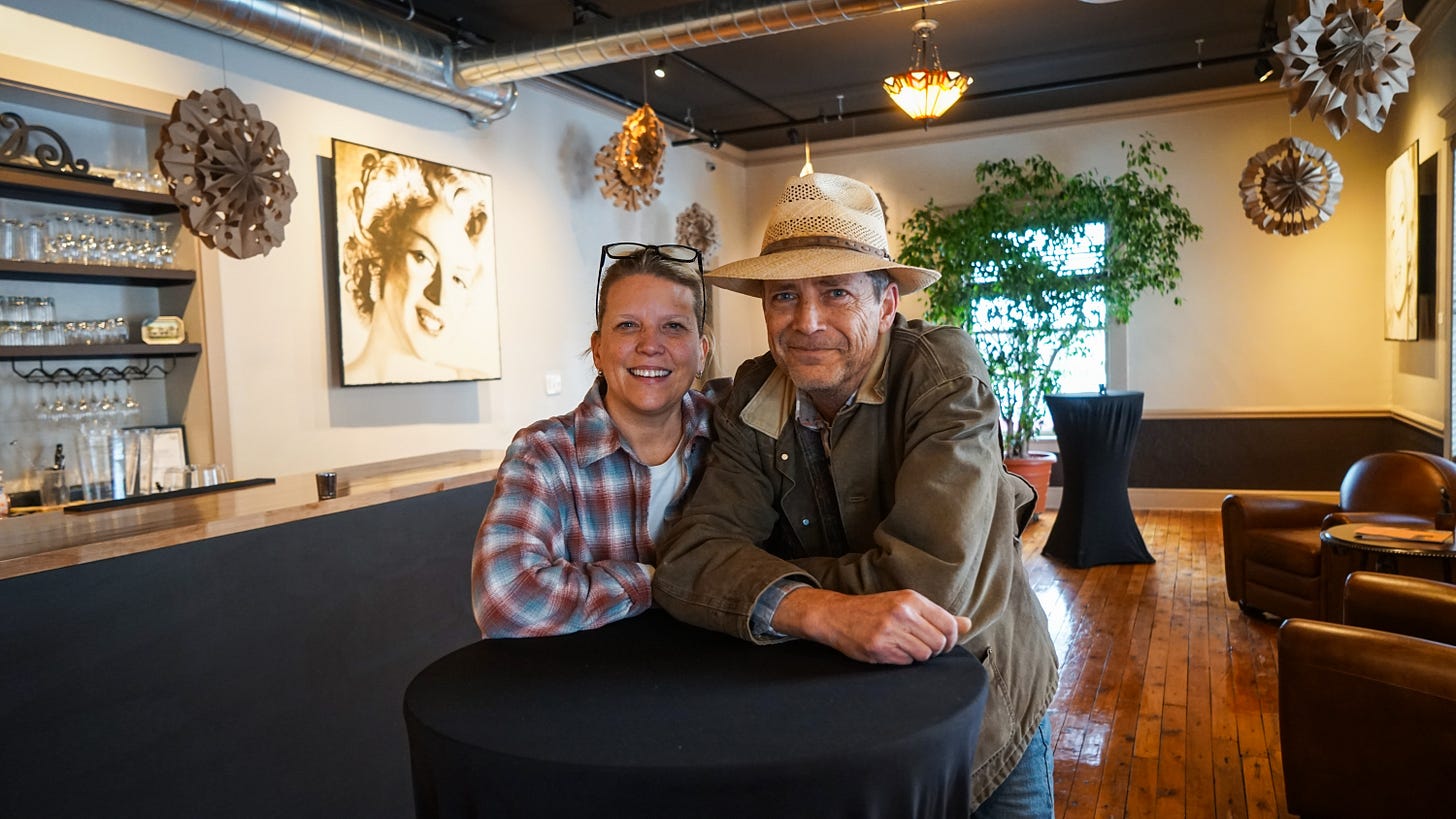 David Hummer and Heather Becker at The Wausau Club