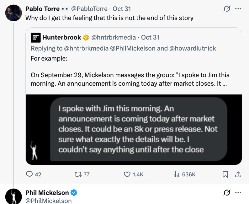 Phil Mickelson's "Big Daddy" Trump