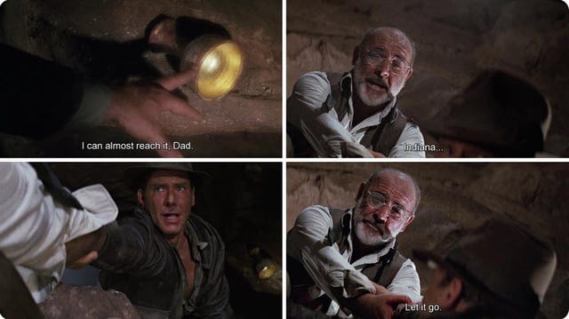 Henry Jones Sr. pleading to Hollywood about the Indiana Jones franchise  itself : r/indianajones