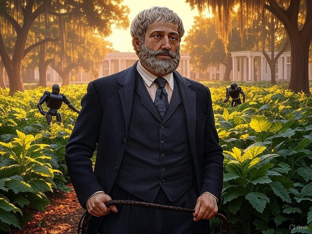 Aristotle as a Southern aristocrat