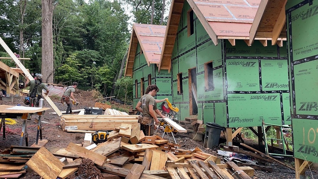 Four homes in four days