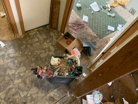 Initial Walk Through Mobile Home