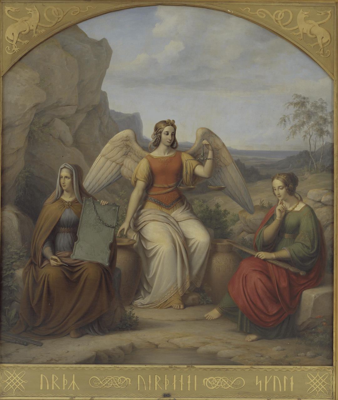 J.L. Lund - The Three Norns (1844) : r/museum