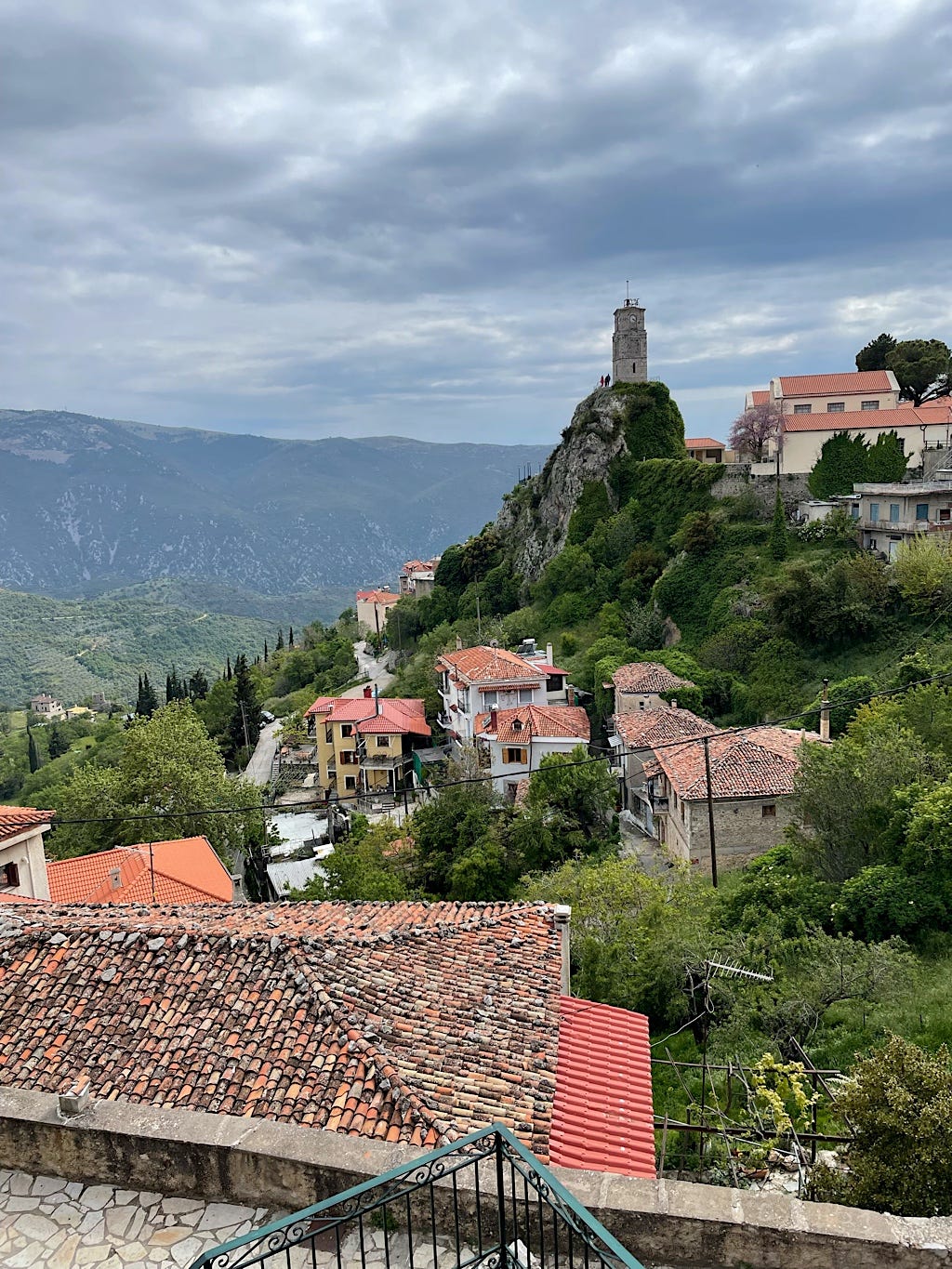 A classic view of Arachova