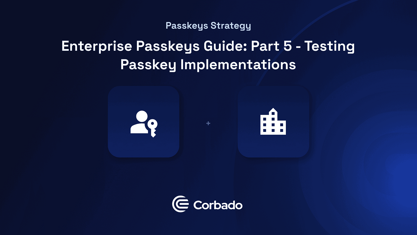 Testing Passkey Implementations