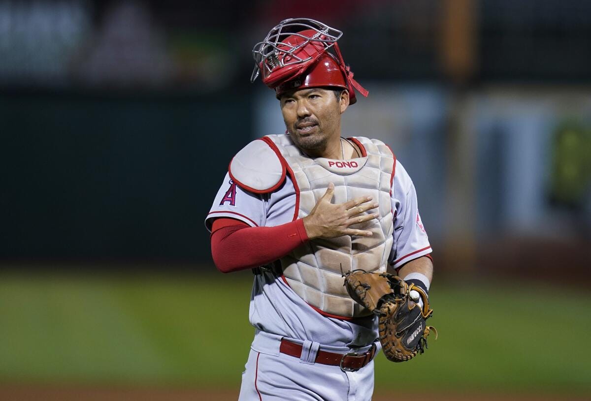 Former Angels catcher Kurt Suzuki hired as team's manager - Los Angeles  Times