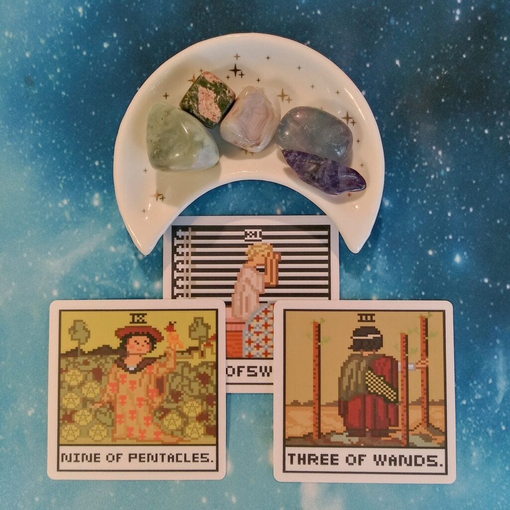 A Message from the Universe ~ An Important Reminder, 8 Bit Tarot Cards A Message from the Universe ~ An Important Reminder, 8 Bit Tarot Cards