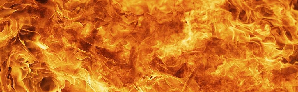 Fundo de chamas de fogo chama - Foto de stock de Fogo royalty-free