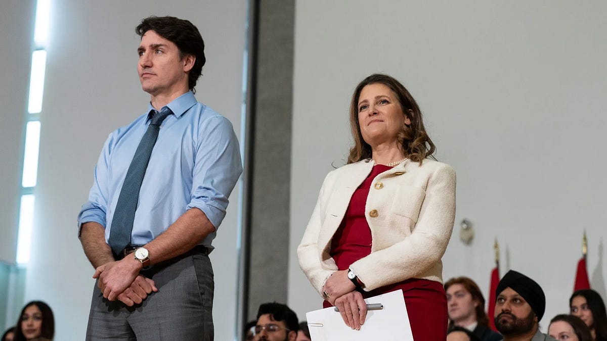 Farewell, Freeland - by Warren Kinsella - Warren’s Substack