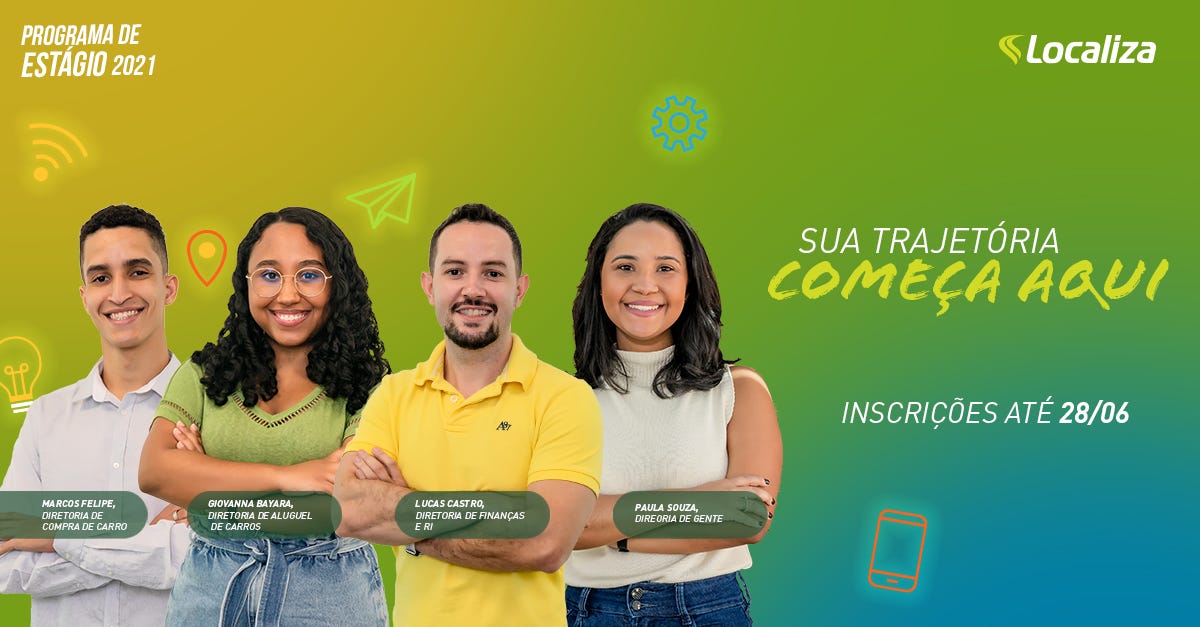 Sua trajetória começa aqui Sua trajetória começa aqui