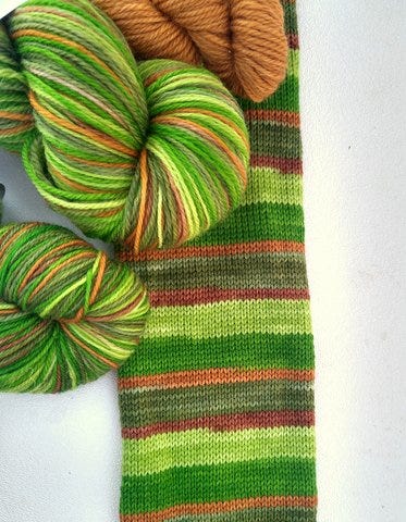 green yarn