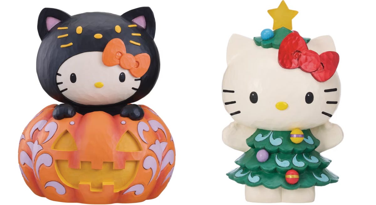 Jim Shore Hello Kitty ジャック・オ・ランタン スタチュー Costco Has Hello Kitty Jim Shore Christmas Trees and Halloween