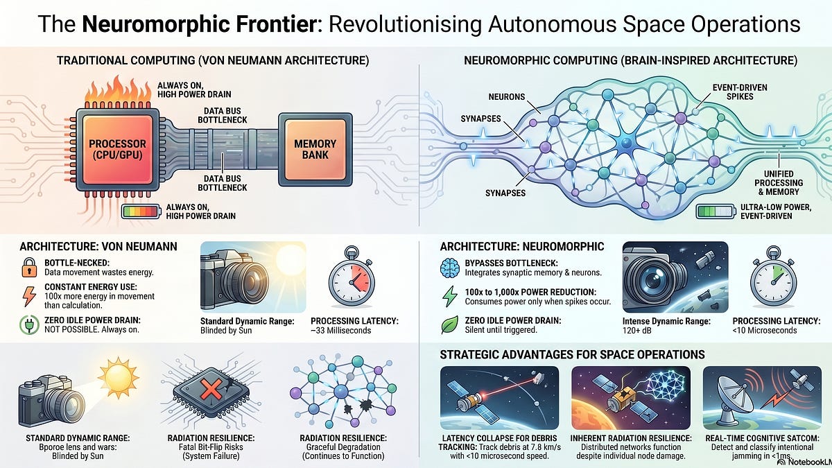 Neuromorphic Computing for Autonomous Space Operations [Strategy]