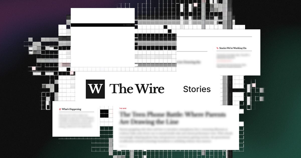 Reporters at news site are AI bots! OPENAI funding it...