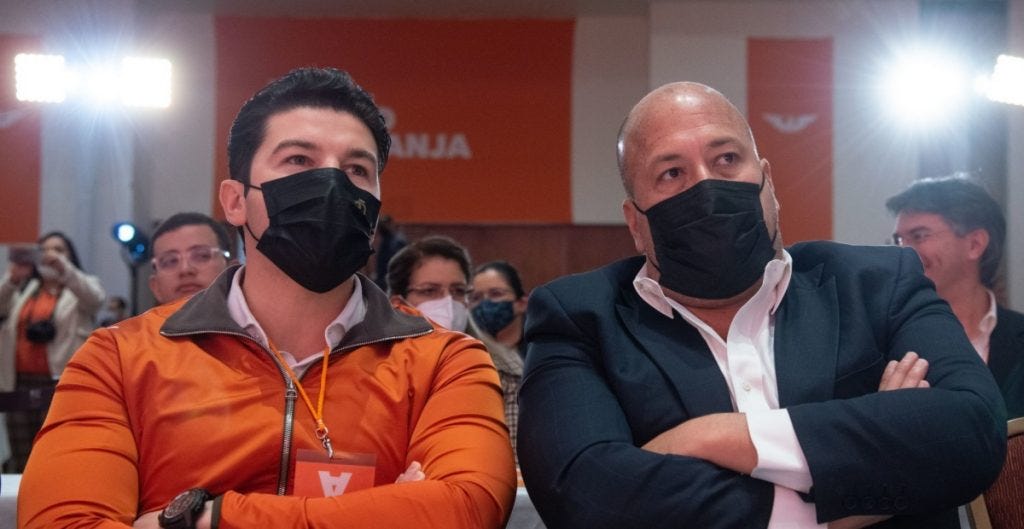 AMLO se reúne con Alfaro y Samuel García en Palacio Nacional para tratar el  desabasto de