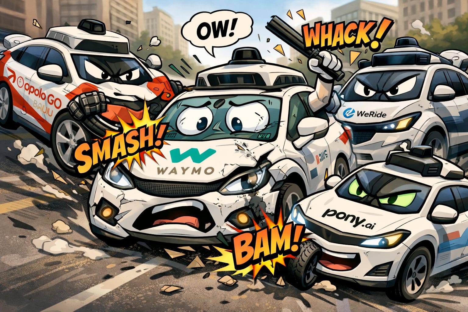 Is China Cooking Waymo? - by Nick Corvino - ChinaTalk