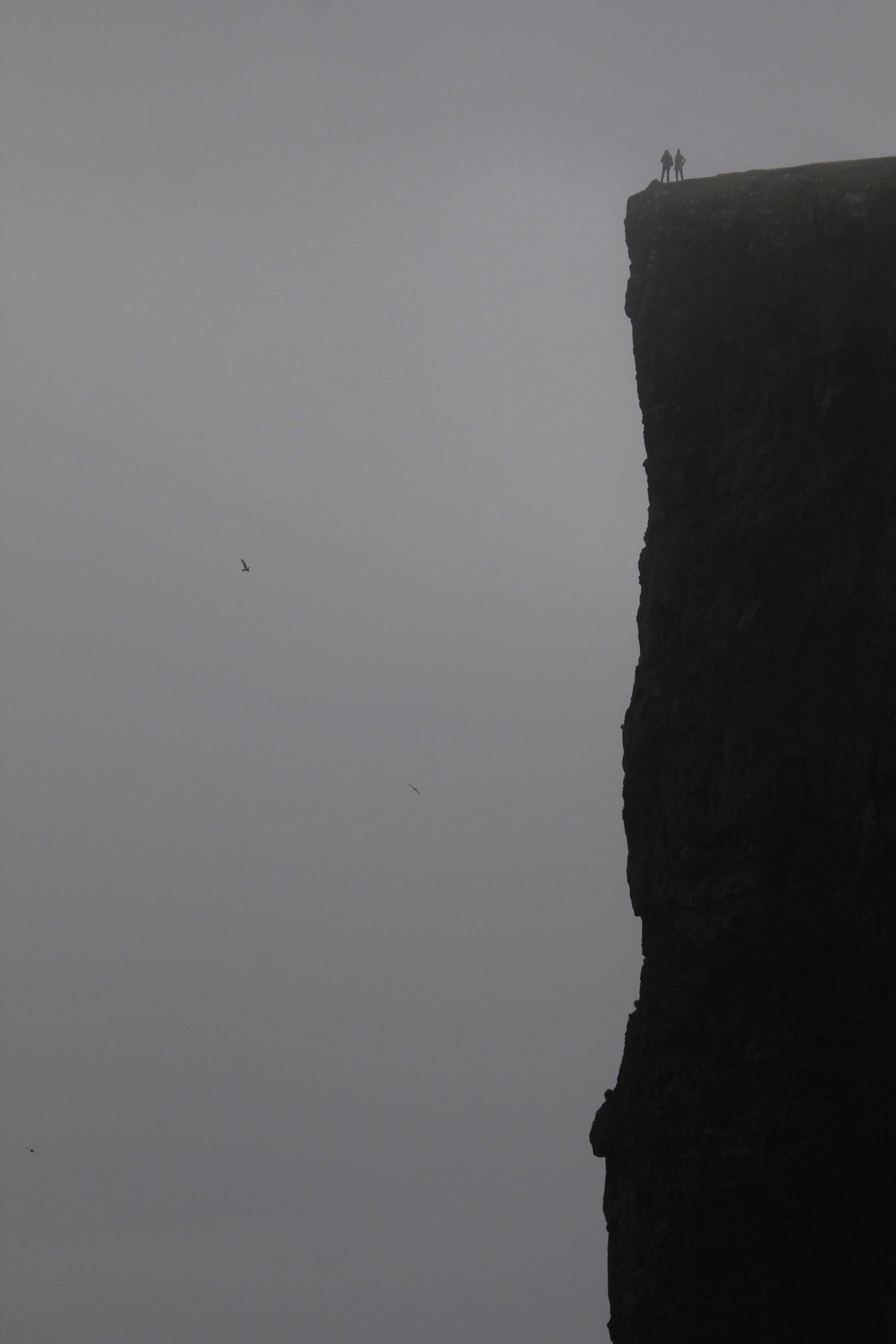 Faröer, Romantik, Klippen Faröer, Romantik, Klippen