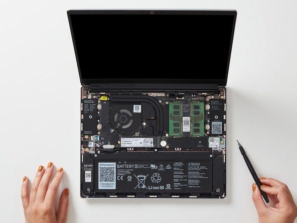 Checking out the inside of a Framework Laptop - Framework Guides