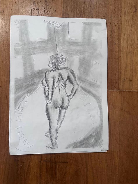 Sketches from life drawing