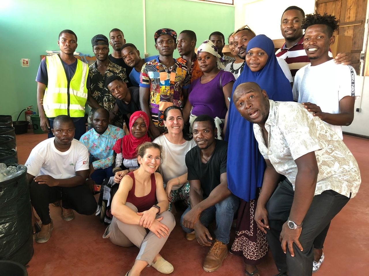 Irena in Mozambique. Source: Irena Übler
