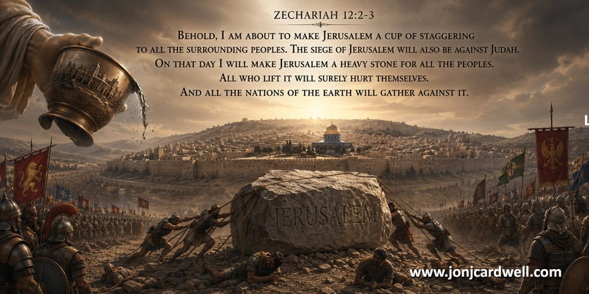 Zechariah 12:2-3 www.jonjcardwell.com