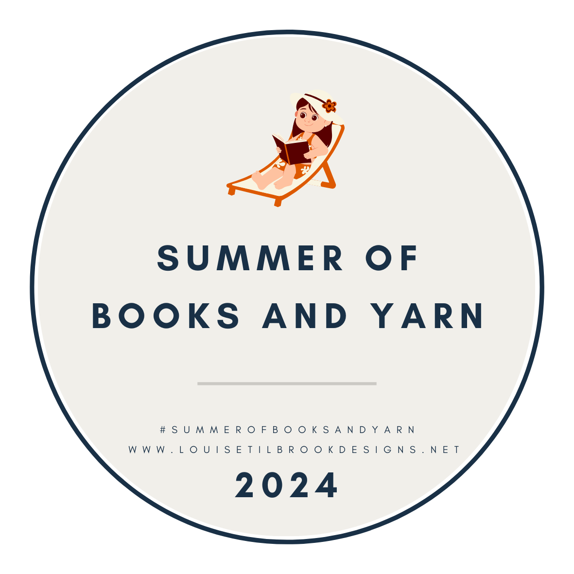 Summer of Books and Yarn 2024 - by Louise Tilbrook