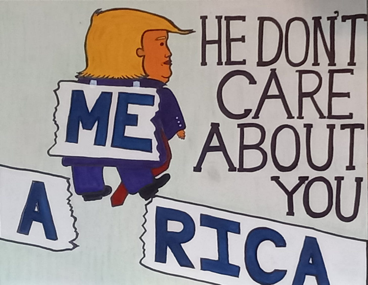 May be a doodle of text that says 'ME A HE DONT CARE ABOUT YOU RICA' May be a doodle of text that says 'ME A HE DONT CARE ABOUT YOU RICA'