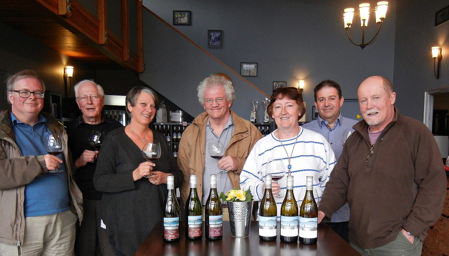 Averill Creek Group Shot Pinot Noir Vertical Tasting Averill Creek Group Shot Pinot Noir Vertical Tasting